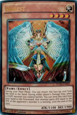 DUSA-EN069 HONEST ULTRA RARE 1ST EDITION YuGiOh CARD - Image 1