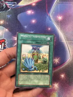(YBL) Yugioh Miracle Fertilizer CSOC-EN057 Rare 1st Ed LP Name Shift Misprint - Image 4