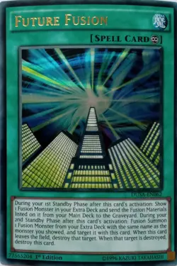 DUSA-EN062 FUTURE FUSION ULTRA RARE 1ST EDITION YuGiOh CARD - Image 1