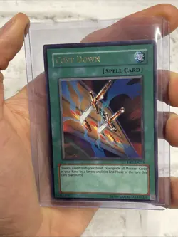 YUGIOH COST DOWN DR1-EN215 ULTRA RARE LIGHT PLAY LP VINTAGE VTG YUGIOH! CARD - Image 2