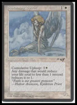 MTG Alliances # Sustaining Spirit Lightly played tcg - Image 1