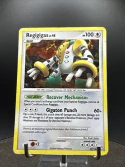 Regigigas Holo 37/146 Pokemon Card Legends Awakened 2008 - Image 4