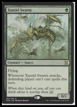 MTG Eternal Masters #193 Xantid Swarm Lightly played tcg - Image 1