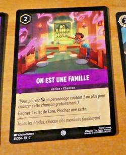 LORCANA TRADING CARD GAME DISNEY CHAPITRE 7 CARTE 81/204 FR JCC NM - Image 1