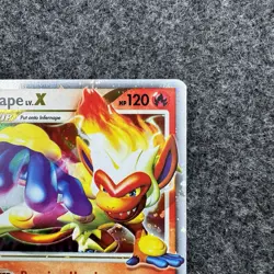 Infernape LV X DP10 Pokemon Card Diamond & Pearl Black Star Promo Holo - Image 3