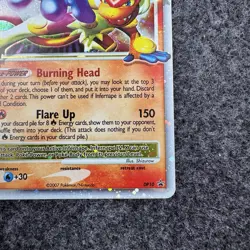 Infernape LV X DP10 Pokemon Card Diamond & Pearl Black Star Promo Holo - Image 4