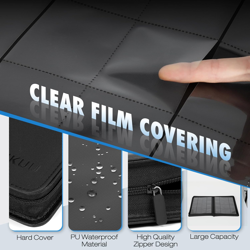 Card Binder, 1024 Pockets Trading Card Binder with Sleeves Card Organizer, 16 Po - Image 3