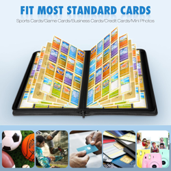 Card Binder, 1024 Pockets Trading Card Binder with Sleeves Card Organizer, 16 Po - Image 5