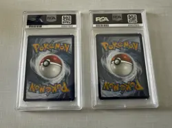 Charizard EX Holo Pokemon Card 215&228/197 Sv03: Obsidian Flames. PSA 9s - Image 2