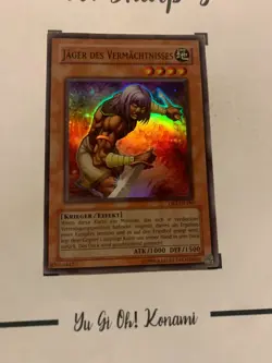 JAGER DES VERMACHTNISSES - DR2-DE180 DEUTSCH Yu-Gi-Oh! CARD SUPER RARE HOLO 2005 - Image 4