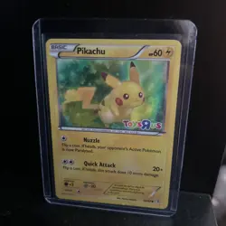 Pokemon Pikachu TCG Holo Card 26/83 Toys R US 2016 Promo - Image 1