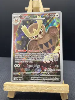 Noctowl - 141 (Pokemon Center Stamp) Sv: Scarlet & Violet Promo Card - Image 1