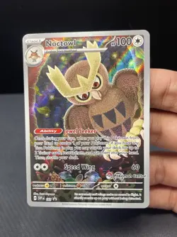 Noctowl - 141 (Pokemon Center Stamp) Sv: Scarlet & Violet Promo Card - Image 3
