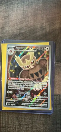 Noctowl - 141 (Pokemon Center Stamp) Sv: Scarlet & Violet Promo Card - Image 1
