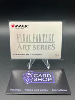 MTG Final Fantasy Yiazmat, Ultimate Mark Final Fantasy Art Series 7/53 - Image 2