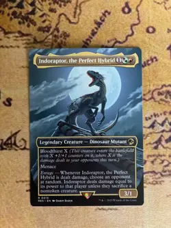Indoraptor, the Perfect Hybrid Rare Jurassic World (Rex) MTG - Image 1
