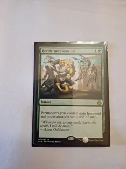 MTG Heroic Intervention Aether Revolt 109/184 Regular Rare - Image 1