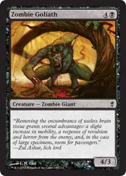 Zombie Goliath -Foil Light Play MTG Conspiracy - Image 1
