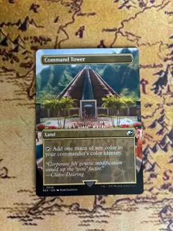 Command Tower Common Jurassic World (Rex) MTG - Image 1