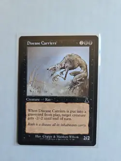 Disease Carriers - Urza's Destiny - LP - MTG Magic - Common - Creature - Image 1