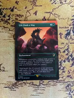 Life Finds A Way Rare Jurassic World (Rex) MTG - Image 1