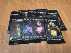 Magic: The Gathering Core Set 2019 Individual Boosters MTG M19 - Image 1