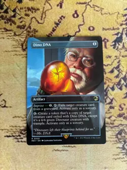 Dino DNA Rare Jurassic World (Rex) MTG - Image 1