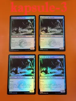 4x Merfolk of the Depths | FOIL | Ravnica Remastered | MTG Magic Cards - Image 1