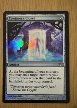 MTG Conjurer's Closet Avacyn Restored Foil LP/NM - Image 1