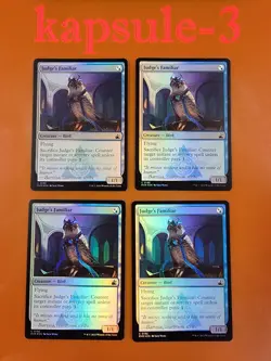 4x Judge's Familiar | FOIL | Ravnica Remastered | MTG Magic Cards - Image 1