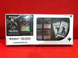 MAGIC MTG THE GATHERING FINAL FANTASY COMMANDER KIT DECK LIMITE BREAK COSTCO - Image 1