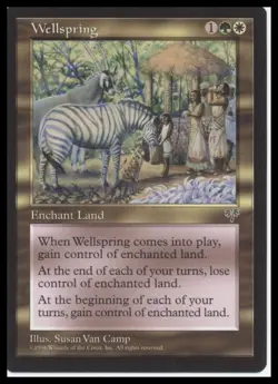 MTG Mirage # Wellspring Lightly played tcg - Image 1