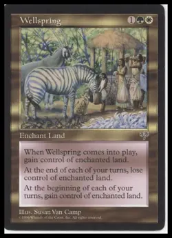 MTG Mirage # Wellspring Lightly played tcg - Image 1