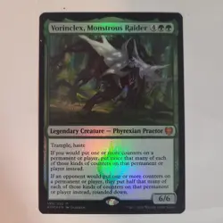 Vorinclex, Monstrous Raider #199 (Foil) (NM) Kaldheim KHM Magic MTG - Image 1