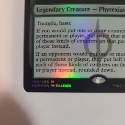 Vorinclex, Monstrous Raider #199 (Foil) (NM) Kaldheim KHM Magic MTG - Image 5
