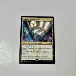 Spara's Headquarters SNC MTG 257 RARE NM Magic Card Land - Image 1