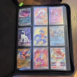 Pokemon Card Binder Collection Lot Gyarados ex, Garchomp ex, V And Ex + More - Image 2