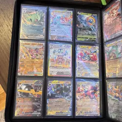 Pokemon Card Binder Collection Lot Gyarados ex, Garchomp ex, V And Ex + More - Image 3
