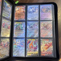 Pokemon Card Binder Collection Lot Gyarados ex, Garchomp ex, V And Ex + More - Image 4