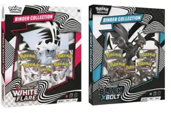 🔥Pokemon TCG Black Bolt Zekrom and White Flare Reshiram Binder Collection ⚡ - Image 1