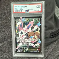 Pokemon Sylveon EX 2016 XY Generations Radiant Collection #RC32 PSA 6 EX-MT - Image 1