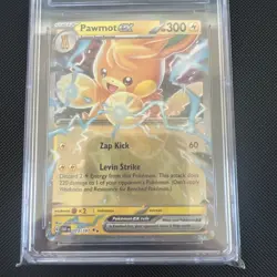 CGC 10 Pawmot EX Obsidian Flames Double Rare 073/197 2023 Pokemon OBF Graded - Image 3