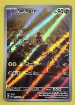 Pokemon TCG ~ Sandygast 214/193 ~ Paldea Evolved ~ Illustration Rare - Image 1