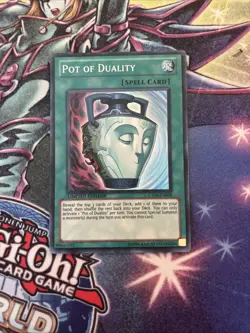 (YBL) Yugioh Pot of Duality CT08-EN008 Super Rare Limited Edition LP - Image 1