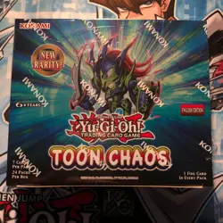YuGiOh Toon Chaos Booster Box - Unlimited Edition - Konami Sealed - Pegasus! - Image 1