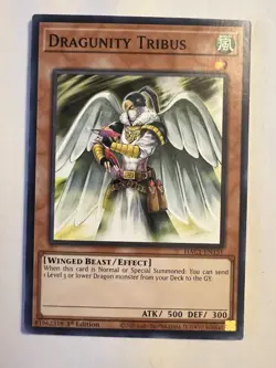 Dragunity Tribus - HAC1-EN151 Yugioh Hidden Arsenal - 1st Edition - Near Mint - Image 1