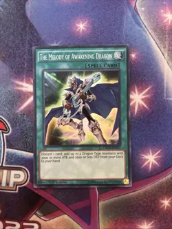 (YBL) Yugioh The Melody of Awakening Dragon CROS-EN091 Super Rare 1st Ed LP - Image 1