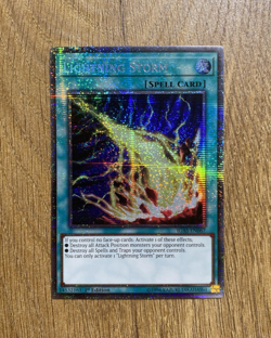 Lightning Storm | IGAS-EN067 | Starlight Rare | 1st Edition | YuGiOh Card | Mint - Image 1