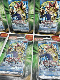 Lot Of 6 - Konami YuGiOh Legend of Blue Eyes White Dragon Booster Packs - SEALED - Image 3