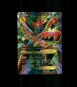 Unofficial Custom Holo Scizor EX Card Scizor Card Scizor READ DESCRIPTION BELOW - Image 1